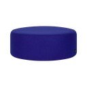 Niebieski wełniany puf Folk – noo.ma