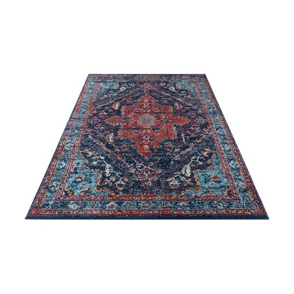 Granatowo-czerwony dywan Nouristan Azrow, 120x170 cm-image-3