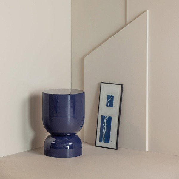 Metalowy okrągły stolik ø 32 cm Hekla – WOOOD-image-1