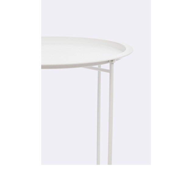 Stalowy okrągły stolik ogrodowy ø 46 cm Austin – Bizzotto-image-1