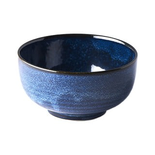 Niebieska miska ceramiczna MIJ Indigo, ø 16 cm