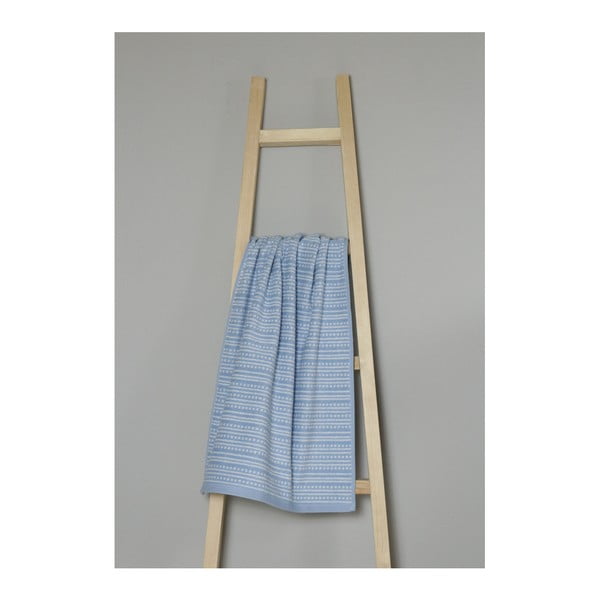 Niebieski ręcznik bawełniany My Home Plus Spa, 50x90 cm