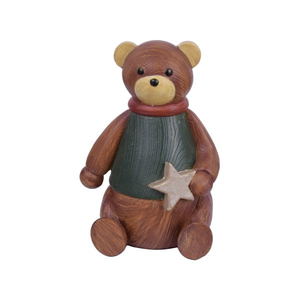 Świąteczna dekoracja w kształcie misia Ego Dekor Teddy Bear, wys. 12 cm