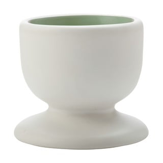 Zielono-biały porcelanowy kieliszek na jajko Maxwell & Williams Tint