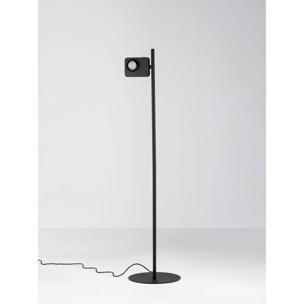 Czarna aluminiowa lampa stojąca LED z elastyczną konstrukcją/ze ściemniaczem (wysokość 131 cm) Kedros – Nova Luce-image-4