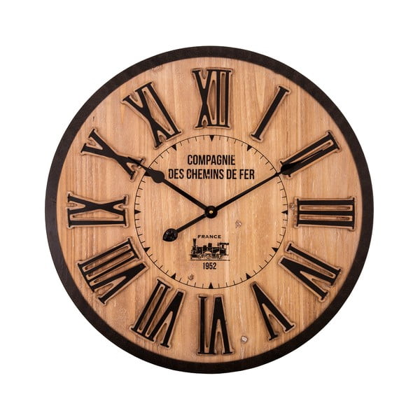 Zegar ścienny Antic Line Rustique, ø 60,5 cm