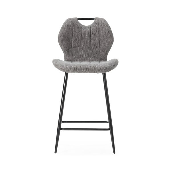 Szare hokery zestaw 2 szt. (wysokość siedziska 65 cm) Muli – Marckeric-image-2