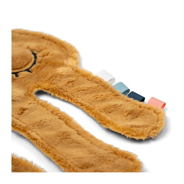 Musztardowa zabawka do przytulania z pętlą na smoczek Jelly – Done by Deer-image-2