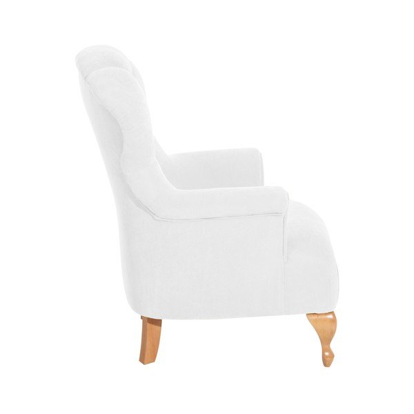 Kremowy fotel Max Winzer Camilla Velor-image-2