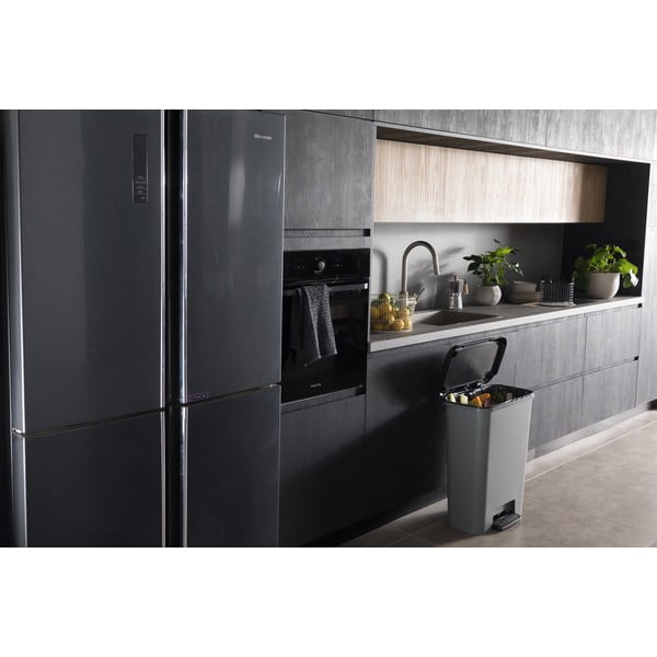 Plastikowy kosz na śmieci na pedał 50 l Compatta – Curver-image-1