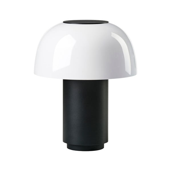 Czarna aluminiowa lampa stołowa LED ze ściemniaczem (wysokość 22 cm) Harvest – Zone