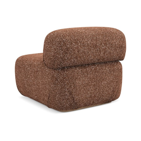 Pomarańczowy/brązowy moduł sofy Ailani – Makamii-image-4