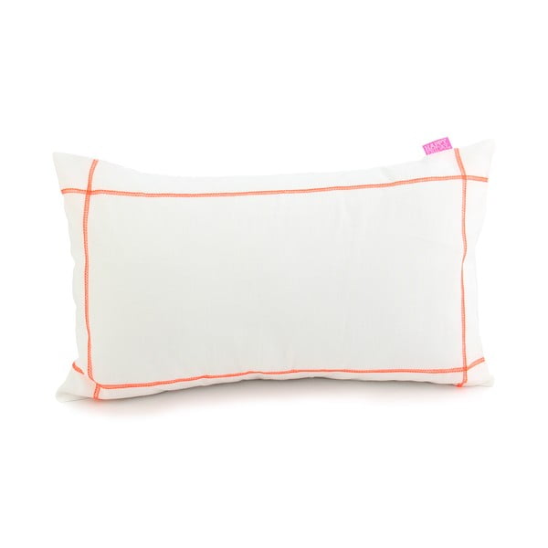 Poszewka na poduszkę Basic Fluor orange, 50 x 30 cm