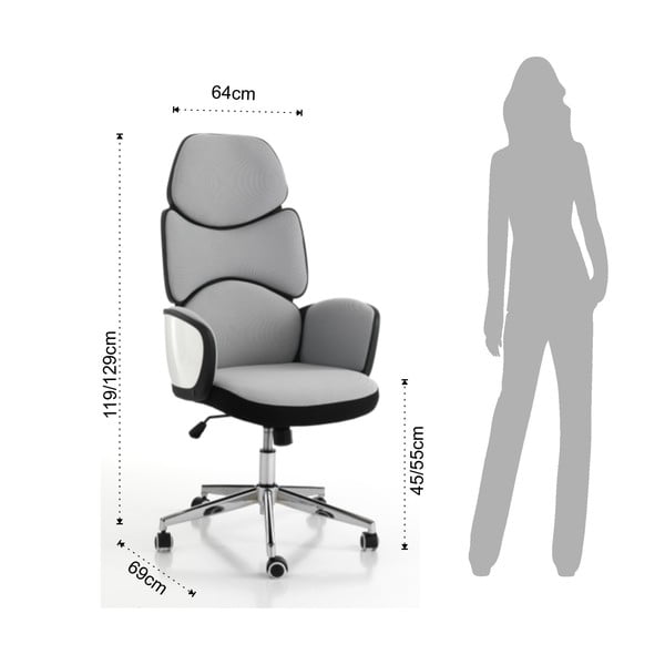 Krzesło biurowe Toledo – Tomasucci-image-4