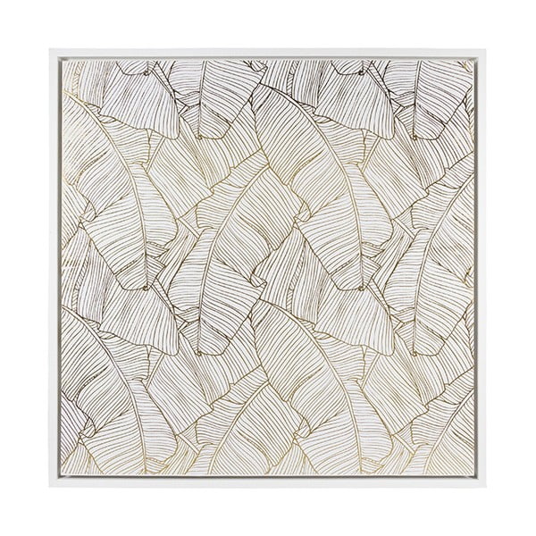 Obraz na płótnie Santiago Pons Leaves, 104x104 cm