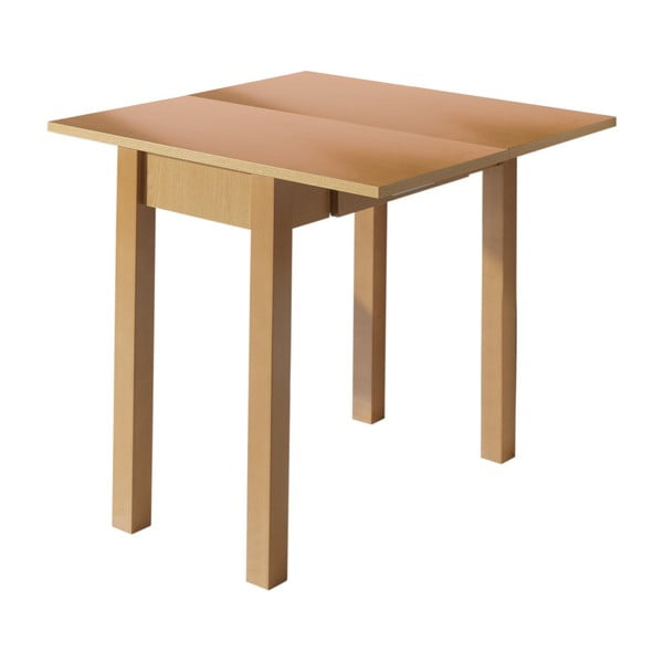 Stół rozkładany w kolorze dębowego drewna Pondecor Erichea, 40x80 cm