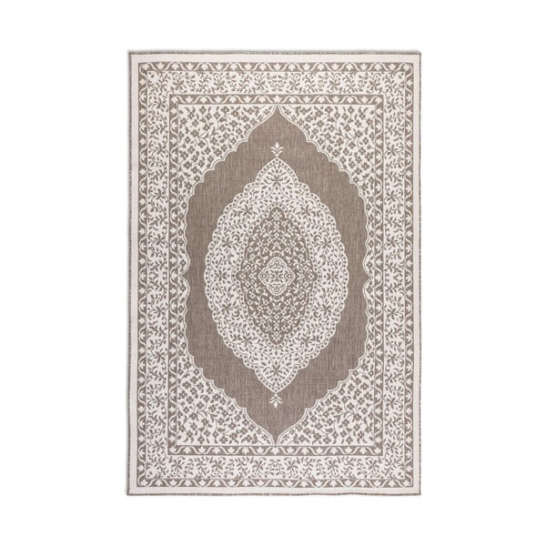 Brązowo-kremowy dywan odpowiedni na zewnątrz 200x290 cm Gemini – Elle Decoration-image-2