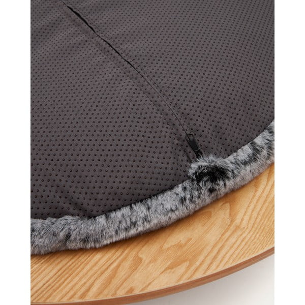 Szare legowisko dla czworonoga ø 70 cm Bunola – Kave Home-image-3
