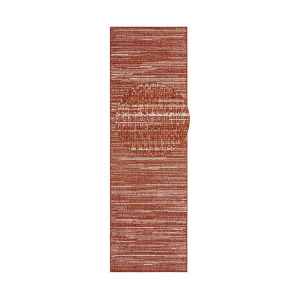 Czerwony chodnik odpowiedni na zewnątrz 350x80 cm Gemini – Elle Decoration