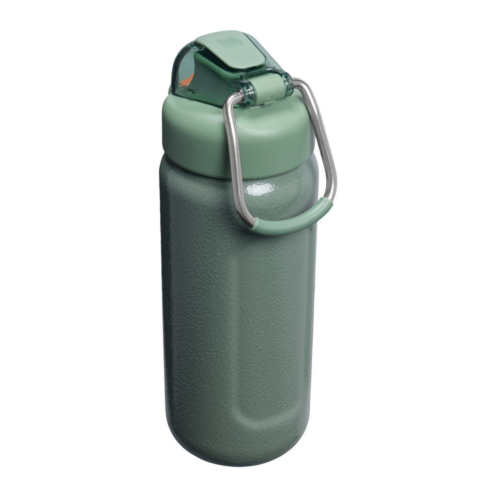 Zielona podróżna butelka ze stali nierdzewnej 470 ml Wellspring Bottle Hammertone Green – Stanley (zdjęcie 3)