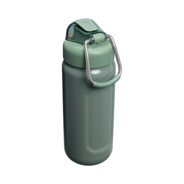 Zielona podróżna butelka ze stali nierdzewnej 470 ml Wellspring Bottle Hammertone Green – Stanley-image-2