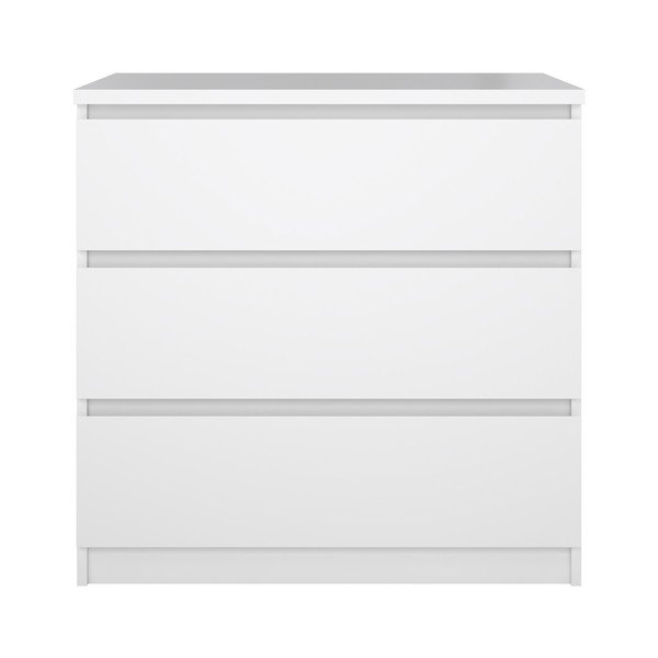 Biała komoda 77x76x50 cm Naia – Tvilum-image-2