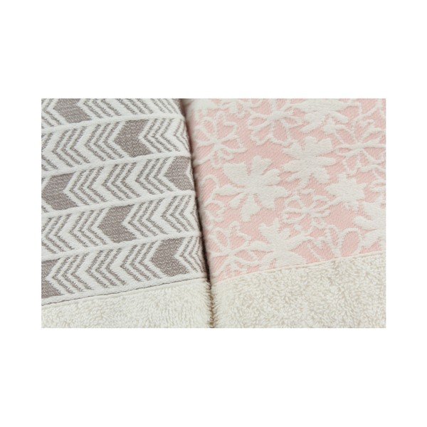 Rodzinny zestaw szlafroków i ręczników Family Light Pink-image-1