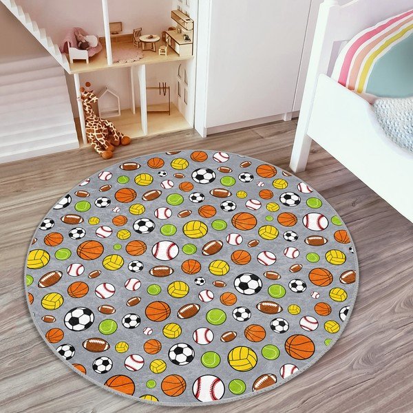 Dywan dziecięcy ø 80 cm Comfort – Mila Home-image-3
