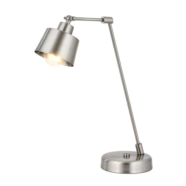 Lampa stołowa w kolorze srebra Avoni Lighting 9074 Series Nickel Table Lamp 