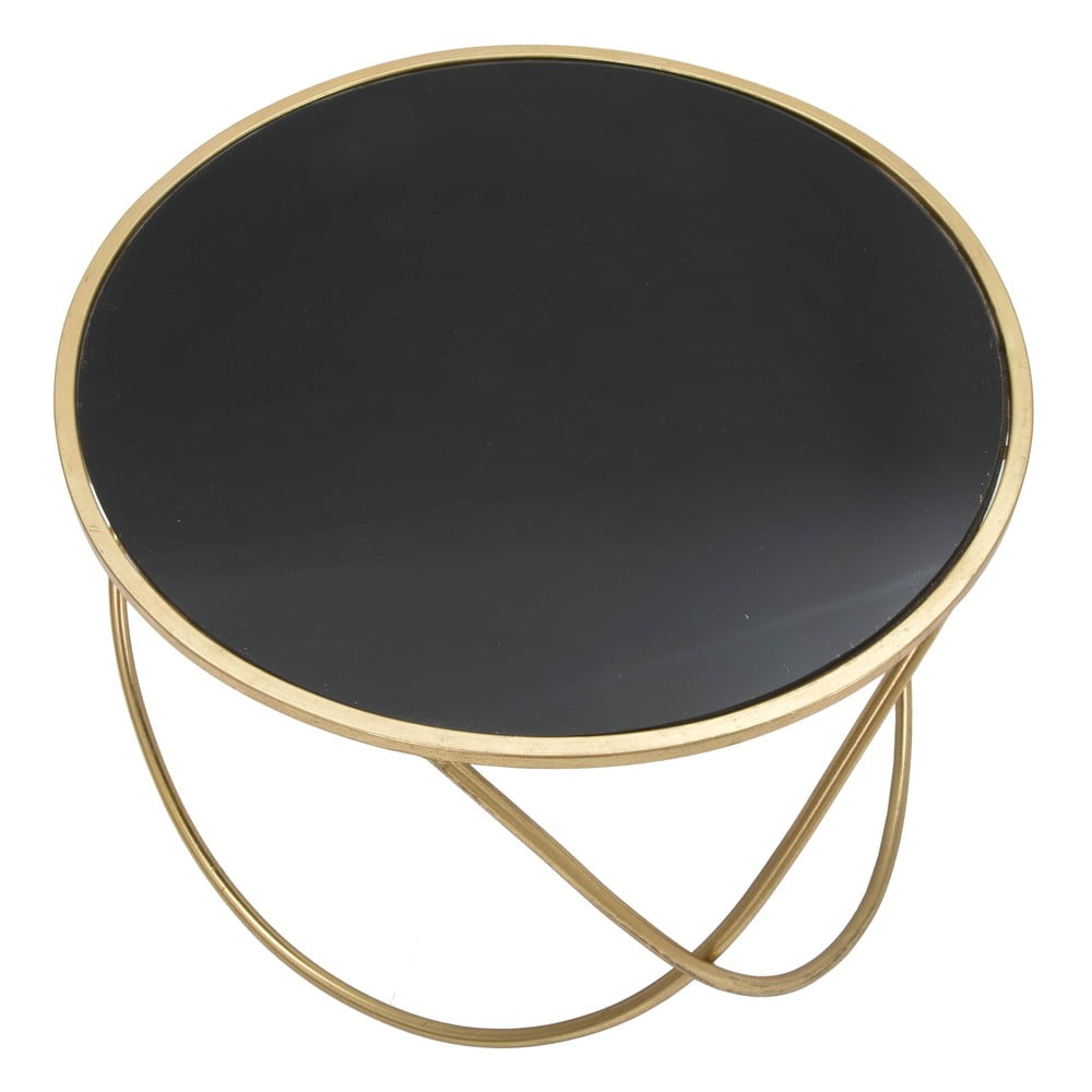 Okrągły stolik ze szklanym blatem ø 60 cm Ring – Mauro Ferretti (zdjęcie 4)