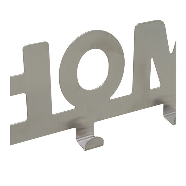 Metalowy wieszak na drzwi w kolorze matowego srebra 32 cm Home – Casa Selección-image-3