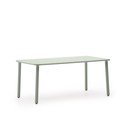 Stalowy stół ogrodowy 90x180 cm Brai – Kave Home
