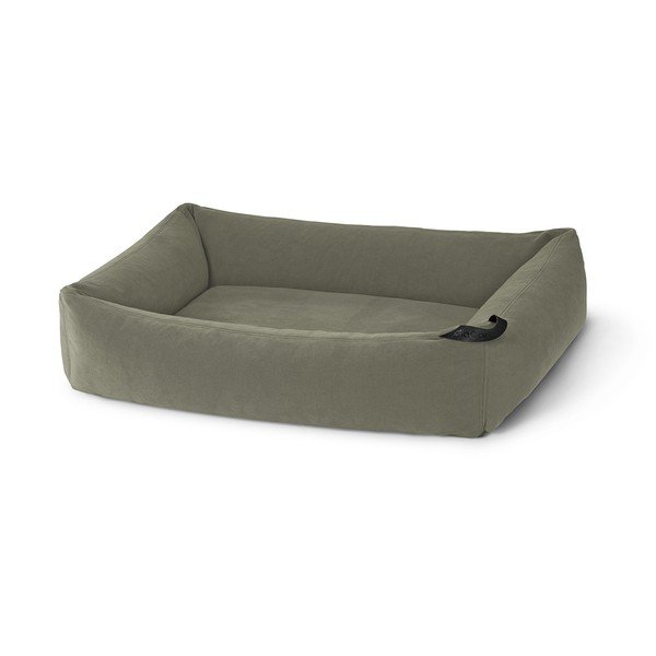 Szałwiowe legowisko dla psów 110x87 cm Comodo Sage M/L – MiaCara