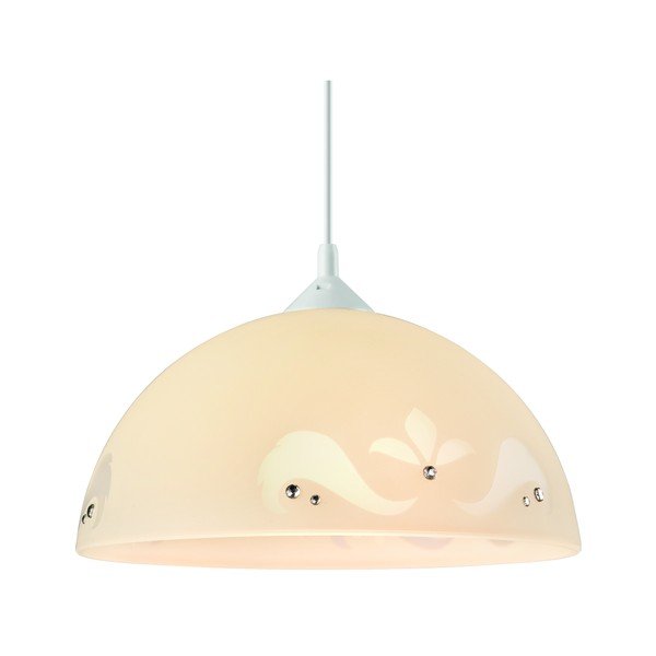 Beżowa lampa wisząca LAMKUR Glam-image-1