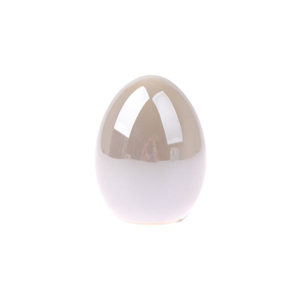 Ceramiczna dekoracja w kształcie jajka Dakls, wys. 8 cm