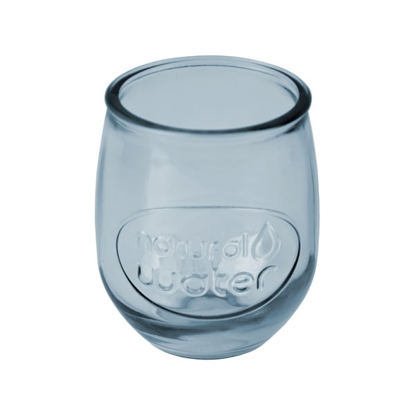 Jasnoniebieska szklanka ze szkła z recyklingu Ego Dekor Water, 0,4 l