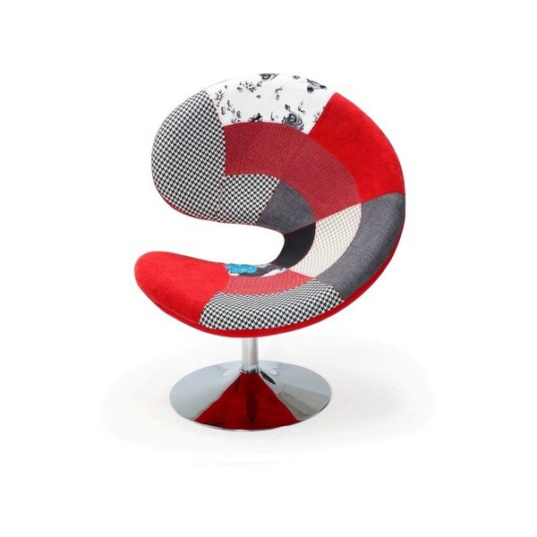 Fotel patchworkowy Woodjam Spirale-image-1