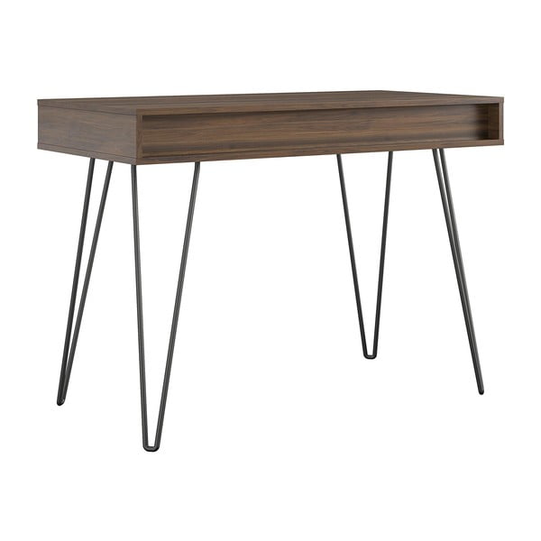 Biurko w dekorze orzecha 49x104 cm Concord – Novogratz-image-2