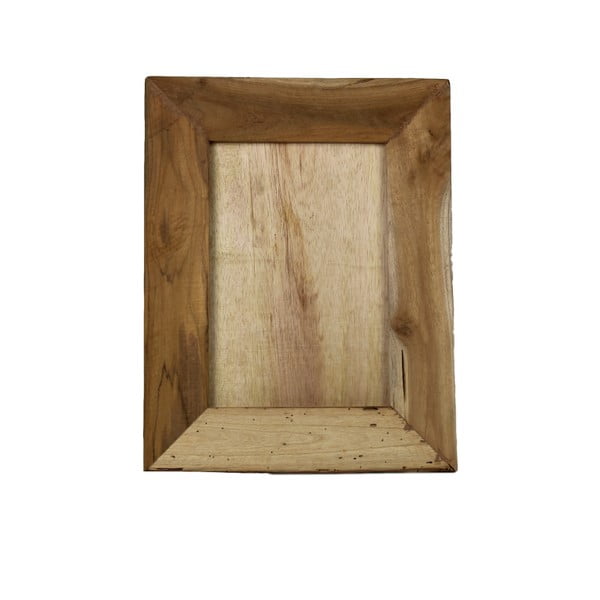 Ramka na zdjęcia z drewna tekowego HSM Collection Pigura, 35 x 45 cm
