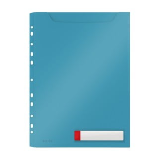 Niebieski folder o zwiększonej pojemności Leitz Cosy, A4