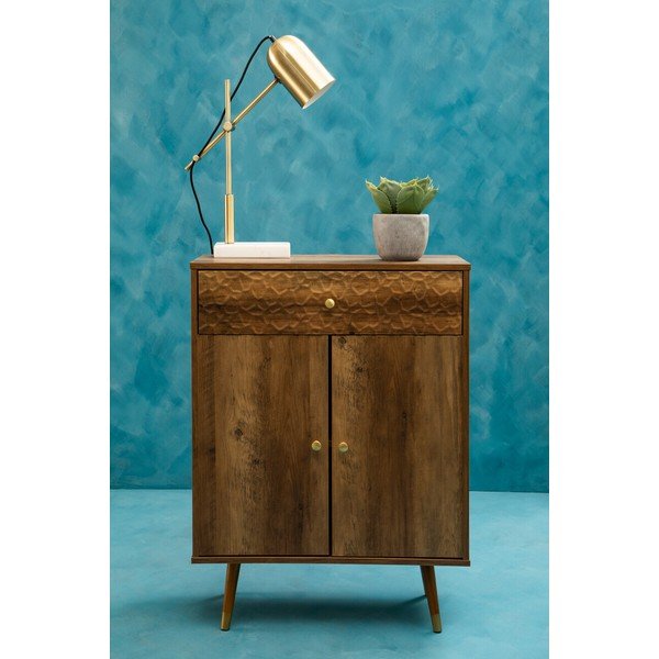 Komoda w ciemnym naturalnym kolorze 70x94x35 cm Frida – Premier Housewares-image-4