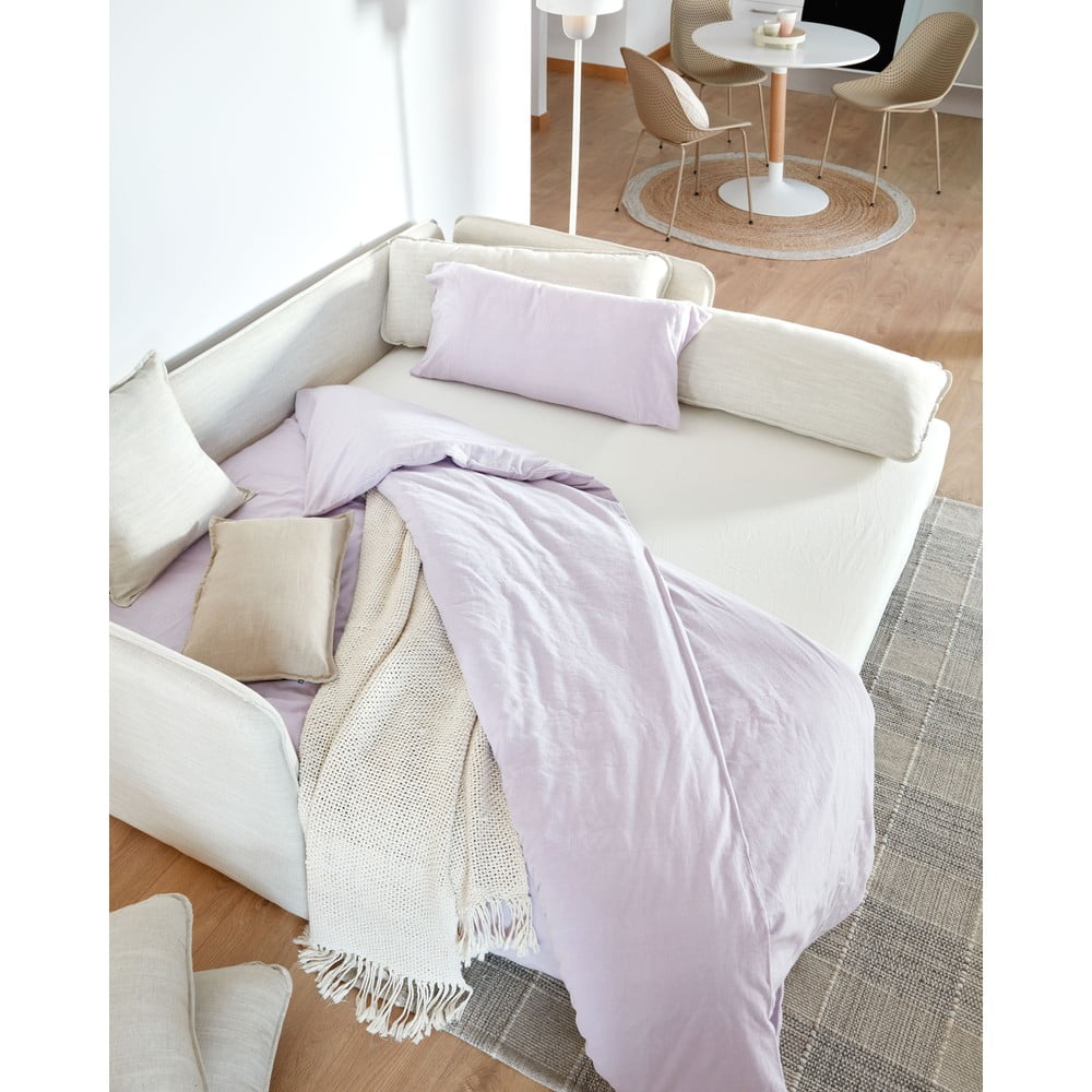 Szarobeżowa rozkładana sofa 210 cm Tanit – Kave Home (zdjęcie 6)