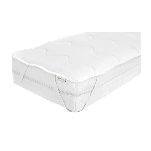 Ochronny pokrowiec z mikrowłókna na materac dwuosobowy DecoKing Lightcover, 200x200 cm