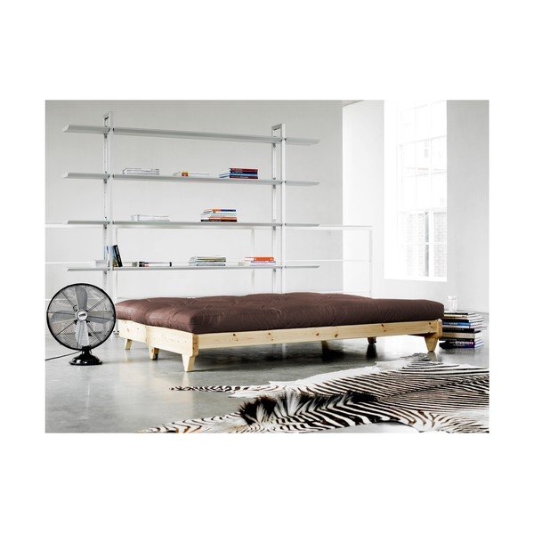 Sofa rozkładana Karup Fresh Raw/Brown-image-1