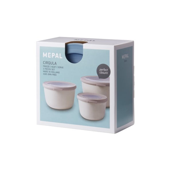 Pojemniki na żywność 3 szt. Cirqula Nordic – Mepal-image-1