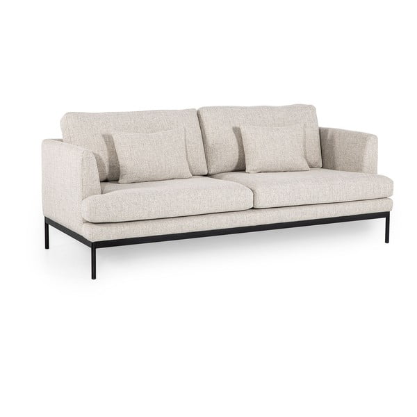 Jasnobeżowa sofa Ndesign Pearl, szerokość 165 cm-image-1