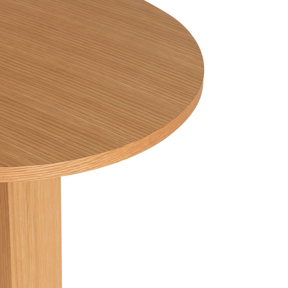 Okrągły stolik w dekorze dębu ø 45 cm Koohi – Hübsch (zdjęcie 3)