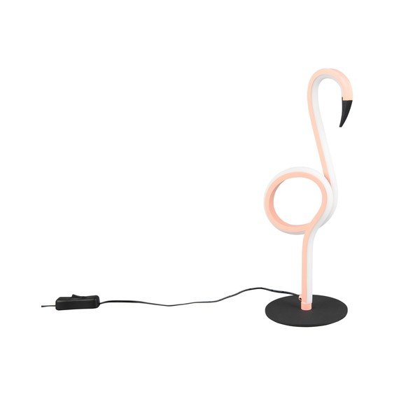 Różowa lampa stołowa LED (wysokość 35 cm) Ingo – Reality-image-1