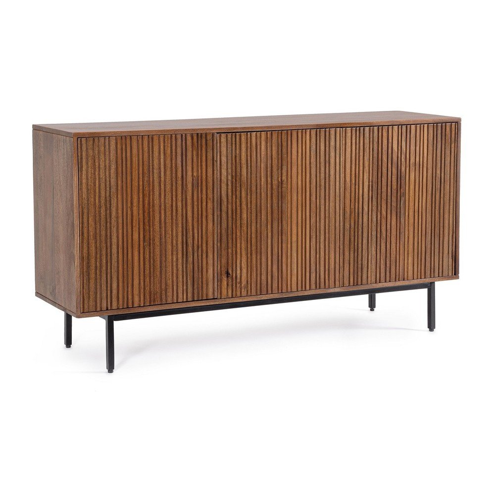 Komoda z litego drewna mango w naturalnym kolorze 140x75x40 cm Tadita – Bizzotto
