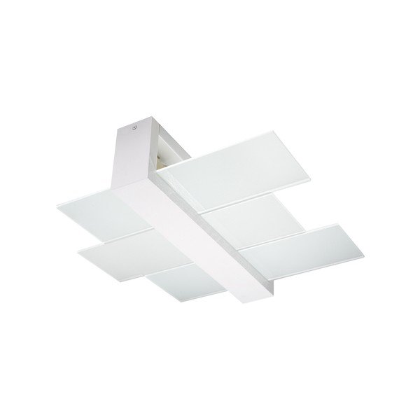 Biała lampa sufitowa Sollux Leda